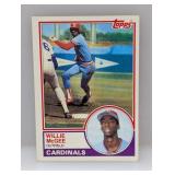1983 Topps #49 Willie McGee