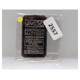 1oz .999 Silv Johnson Matthey Art Bar