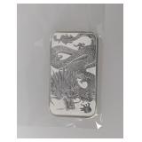 2022 1oz .999 Silv Dragon Australia $1