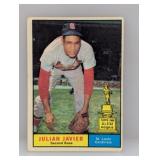 1961 Topps Julian Javier #148