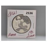 2021 1oz .999 Silv Korean 1 Clay