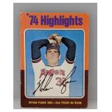 1975 Topps Nolan Ryan Highlights #5
