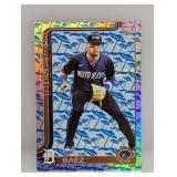 2025 Topps Javier Baez Beach Umbrella Para. 1/25