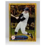 2012 Topps Mickey Mantle Gold Sparkle 7