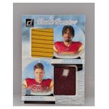 2024 Donruss Rookie Sweaters Daniels and McCaffrey