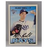 2016 Topps Heritage Blake Snell Rookie #705