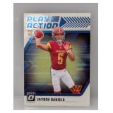 2024 Optic Jayden Daniels Rookie Play Action #1