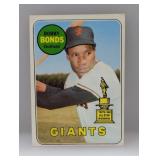 1969 Topps Baseball Bobby Bonds RC 630 Corners