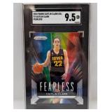 2024 Panini Caitlin Clark Fearless RC SGC 9.5