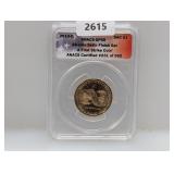 ANACS 2010-D SP69 Satin Finish SAC $1