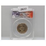 ANACS 2010-D SP69 Satin Finish AL $1