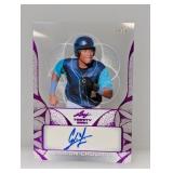 2024 Leaf Trinity Jaison Chourio Auto #7/10