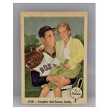 1959 Fleer Ted Williams #64 Stain