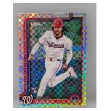 2025 Topps Chrome #132 James Wood X-Fractor RC