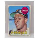 1969 Topps Baseball Willie Stargell HOF 545