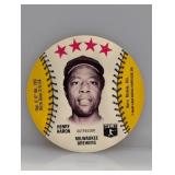 1976 Michael Schecter Discs Baseball Aaron HOF