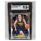 2022-23 Caitlin Clark Bowman U Chrome 1st SGC 9.5