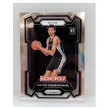 2023-24 Prism Victor Wembanyama Monopoly Rookie