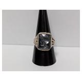 .925 Sterl Roman Intaglio Ring Sz 9.5