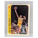 1986 Fleer Sticker Karriem Abdul-Jabbar #1