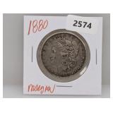 1880 90% Silv Morgan $1 Dollar