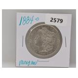 1884-O 90% Silv Morgan $1 Dollar