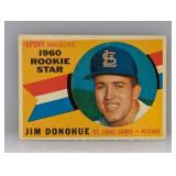 1960 Topps Baseball Jim Donahue 124