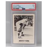 1977 TCMA Renata Galasso 25 Whitey Ford PSA 5