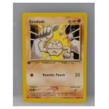 Pokemon 2000 1st Edition Geodude 44