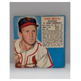 1952 Red Man Tobacco Musial No Tab HOF Damaged