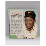1954 Red Man Tobacco Willie Mays No Tab Creases