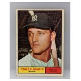 1961 Topps Baseball Roger Maris New York Yankees