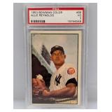 1953 Bowman Color PSA 3 Allie Reynolds Yankees