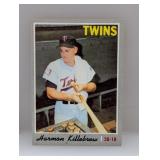1970 Topps #150 Harmon Killebrew HOF Twins Stain