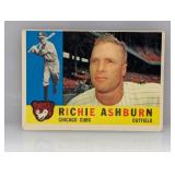 1960 Topps Baseball #305 Richie Ashburn HOF Cubs