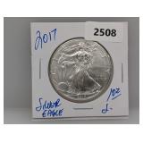 2017 1oz .999 Silver Eagle $1 Dollar
