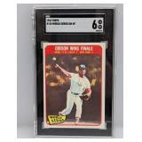 1965 Topps World Series Game 7 Bob Gibson SGC 6
