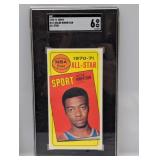 1970 71 Topps SGC 6 Oscar Robinson All Star HOF