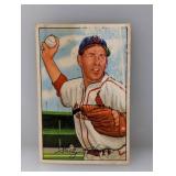 1952 Bowman #212 Solly Hemus RC Surface/Stains