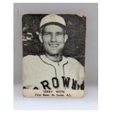 1947 Tip Top Bread Jerry Witte Browns Creases