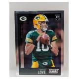 2020 Score Jordan Love Foil Rookie #444