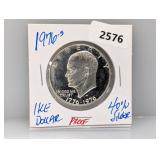 1976-S PF 40% Silver Ike $1 Dollar