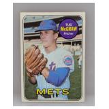 1969 Topps Baseball Tug McGraw HN SHORT PRINT 601