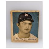 1949 Bowman Bill The Bull Johnson Stain/Creases