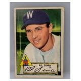 1952 Topps Baseball #93 - John Sima "Senators"