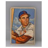 1952 Bowman #102 Peanuts Lowery Cardinals Crease