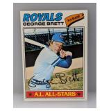 1977 Topps Baseball #580 George Brett HOF Royals