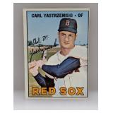 1967 Topps Carl Yastrzemski HOF Red Sox Surface