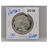 1oz .999 Silver Buffalo Round