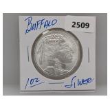 1oz .999 Silver Buffalo Round